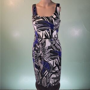 Trina Turk floral print midi dress